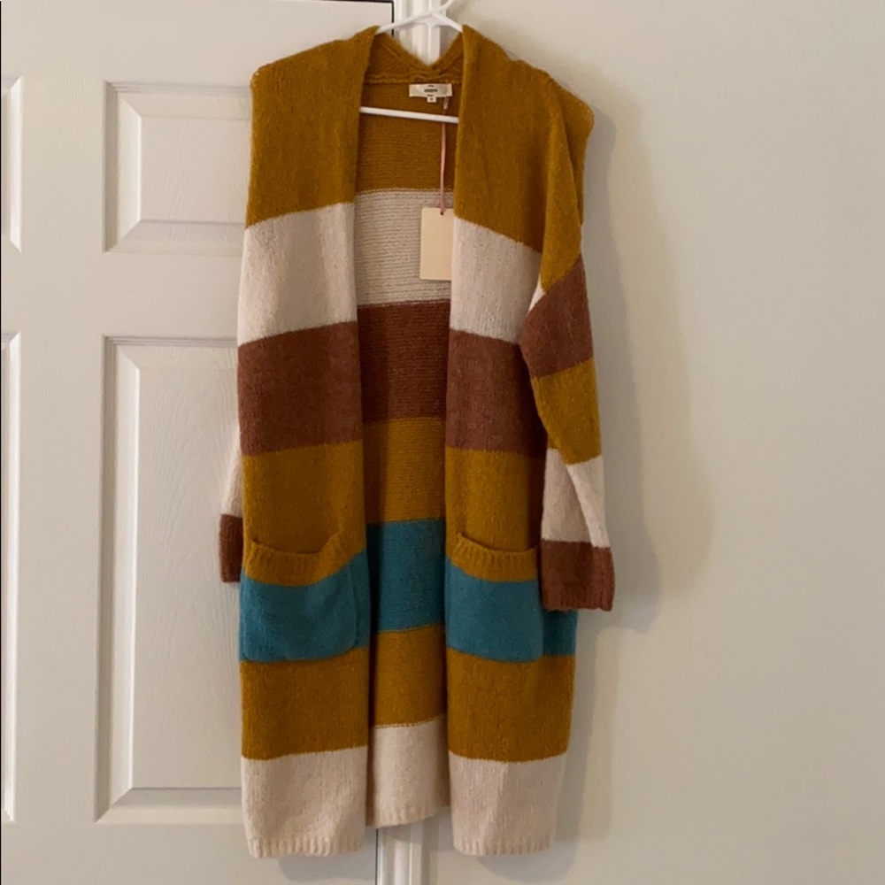 Striped Cardigan
